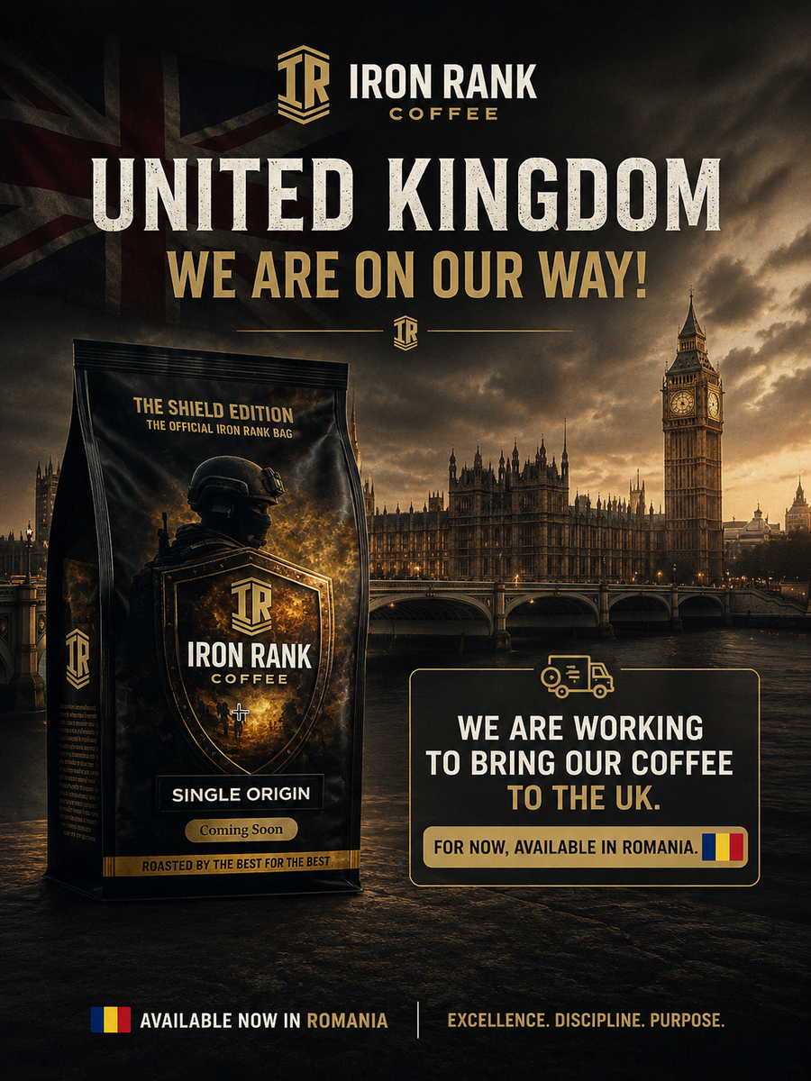 DEPLOYING SOON IN UK  | IRON RANK COFFEE