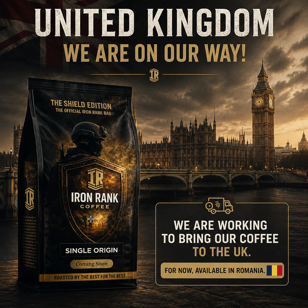 DEPLOYING SOON IN UK  | IRON RANK COFFEE
