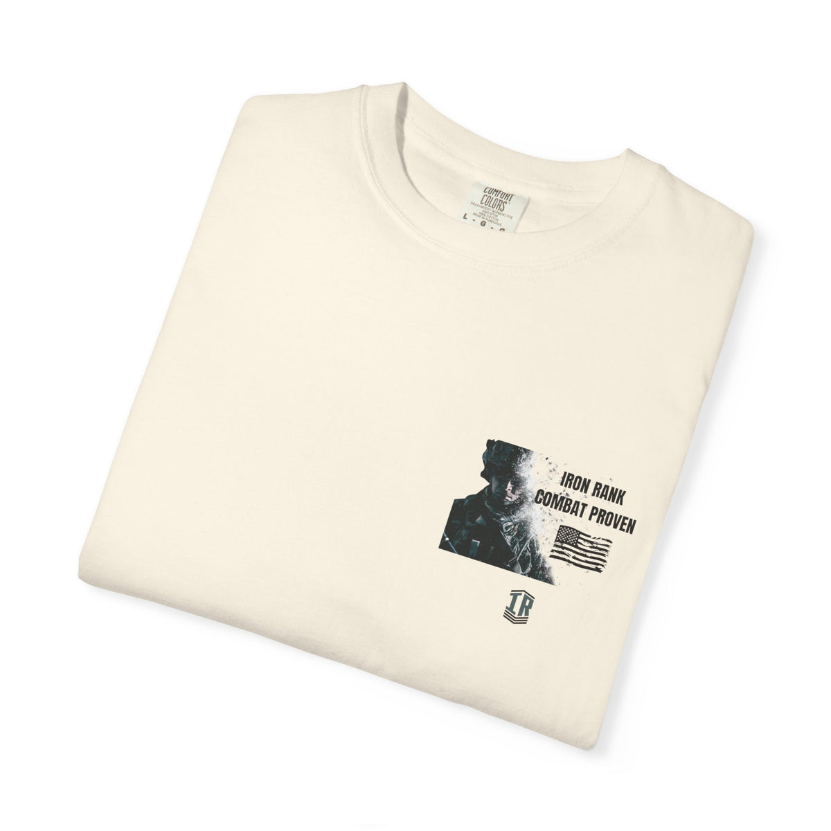 T-shirt PTSD Tribute Veteran Quote American Flag Military Silhouette Limited Edition