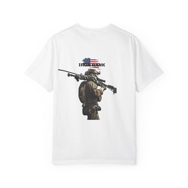T-shirt PTSD Tribute Veteran Quote American Flag Military Silhouette Limited Edition