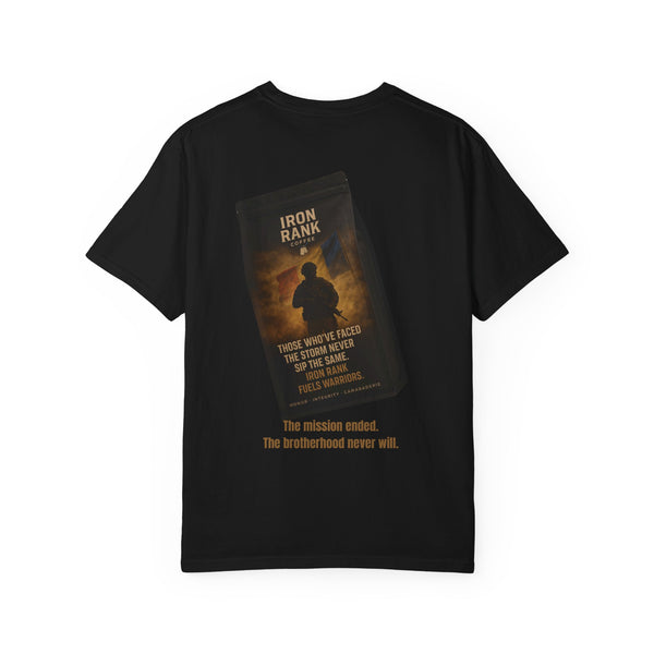 Unisex Garment-Dyed T-shirt, Military Brotherhood Tee, Veteran Appreciation Shirt, Side by Side in War Tee, Support Our Troops [...]